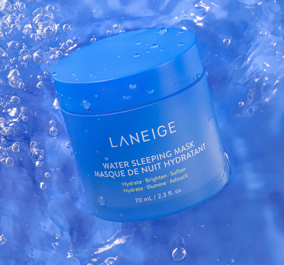 LANEIGE Water Sleeping Mask Brighten & Hydrate Lotion Gel - 2.3 fl. oz. / 70 mL