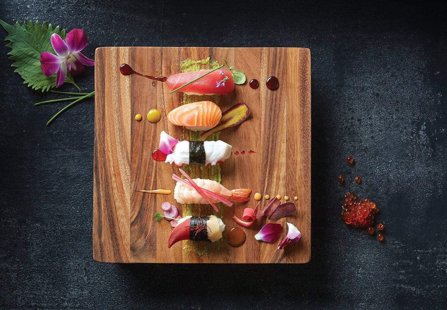 Kyoto Sushi Stand - Acacia Wood