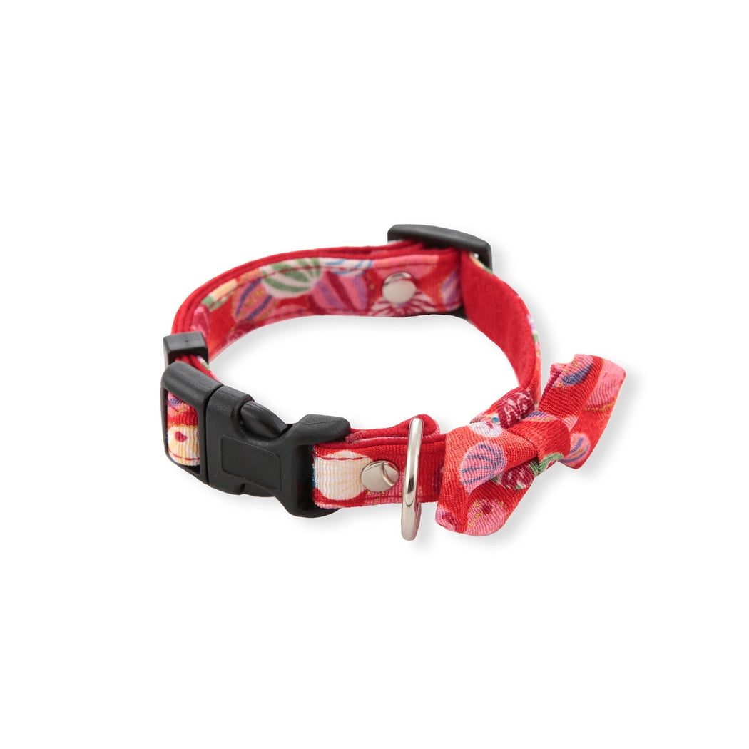 Origami Bow Tie Dog Collar - Medium