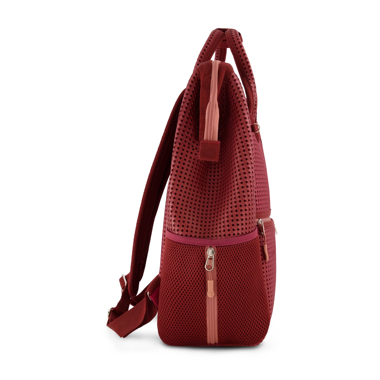 Light + Nine Tall Top Handle Backpack - Inspired Brick