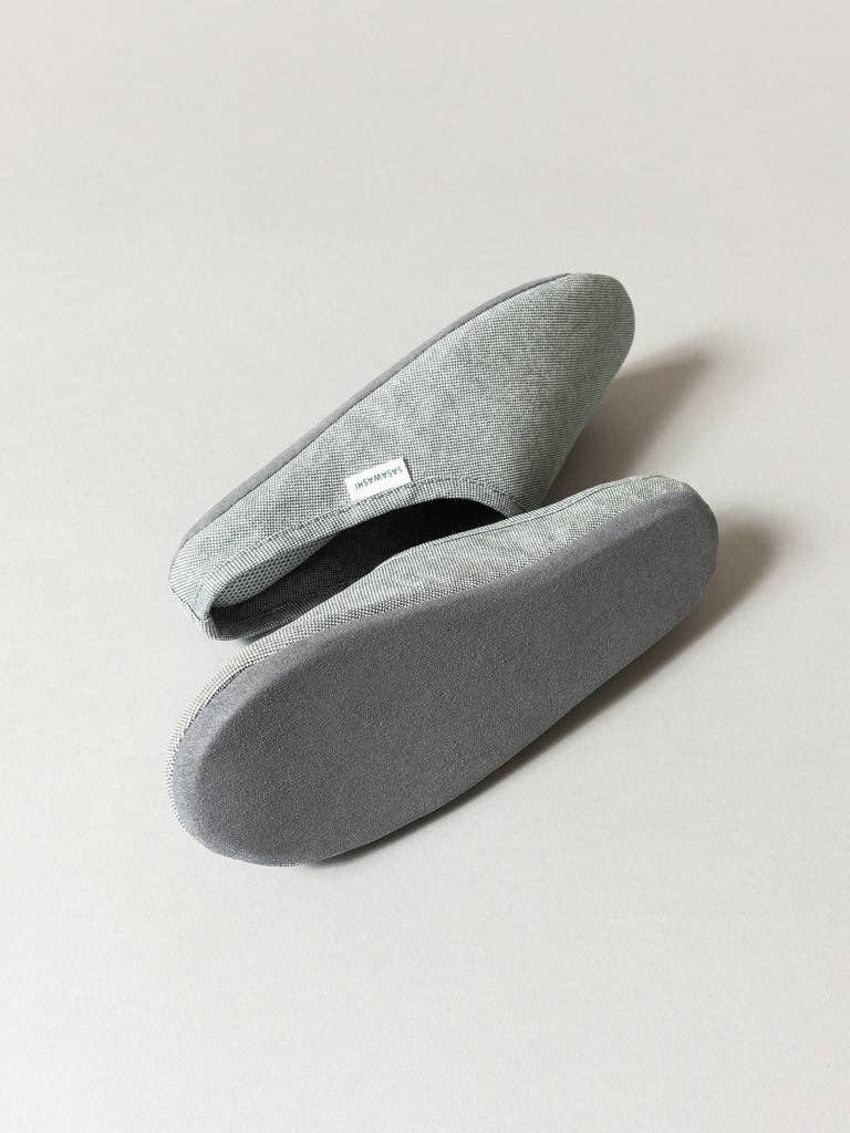 Sasawashi Room Shoes - Grey