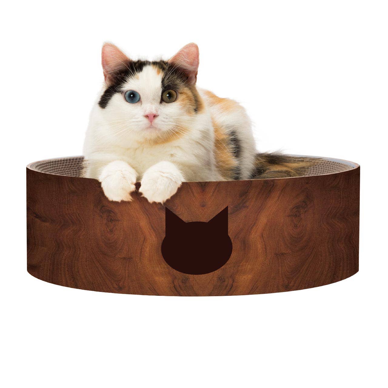 Cozy Cat Scratcher Bowl