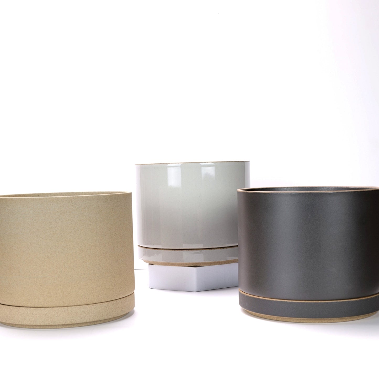 Large Hasami Porcelain Planter Set