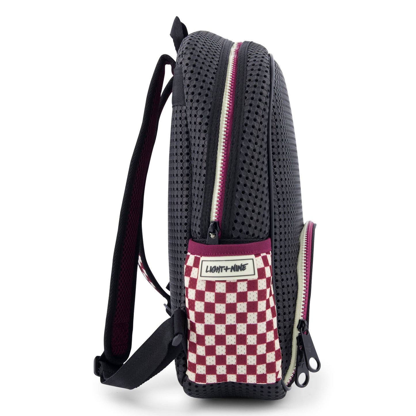 Light + Nine Elementary / Middle Backpack - Checkered Brick