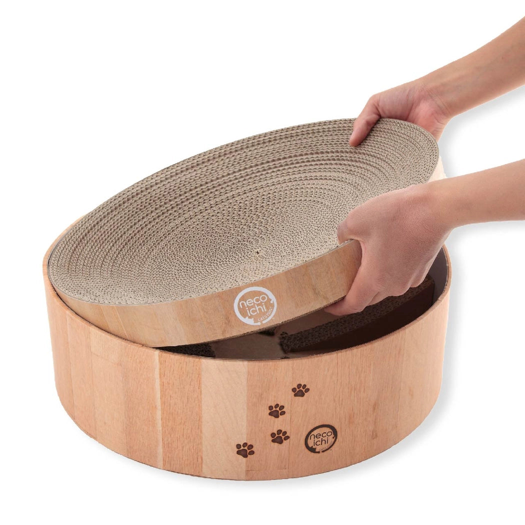 Cozy Cat Scratcher Bowl