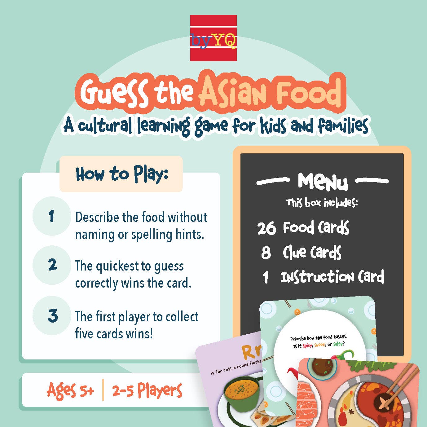 Guess the Asian Food Game