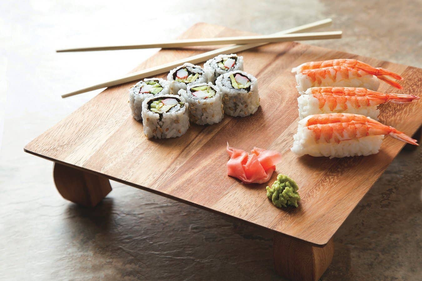 Kyoto Sushi Stand - Acacia Wood