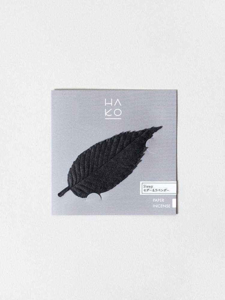 HA KO Paper Incense - Black No. 3 Sleep