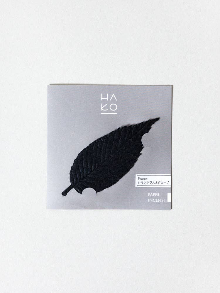 HA KO Paper Incense - Black No. 2 Focus