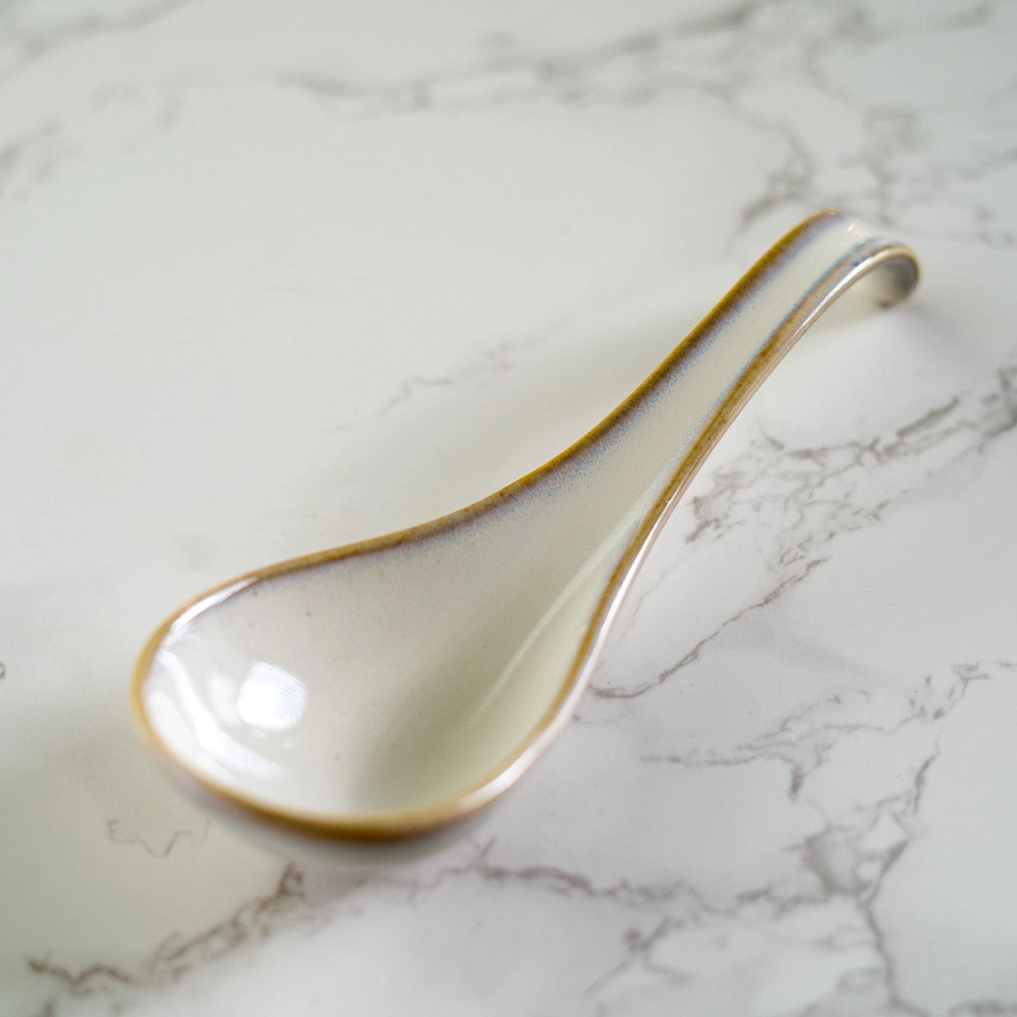 Porcelain Soup Spoons
