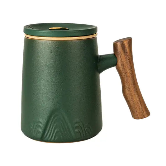 Mountain Mug with Infuser & Lid