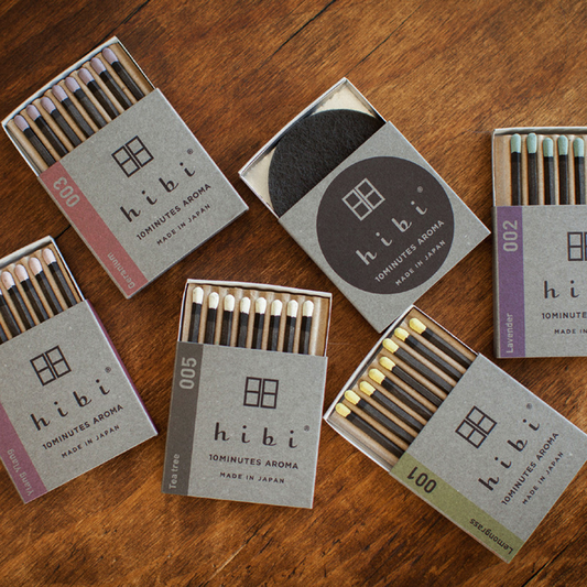 Hibi Matches: Box of 8 Incense Matches