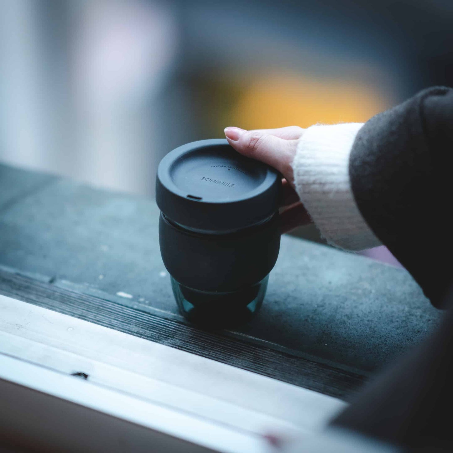 Barrel Double Wall Insulated Cup - Charcoal