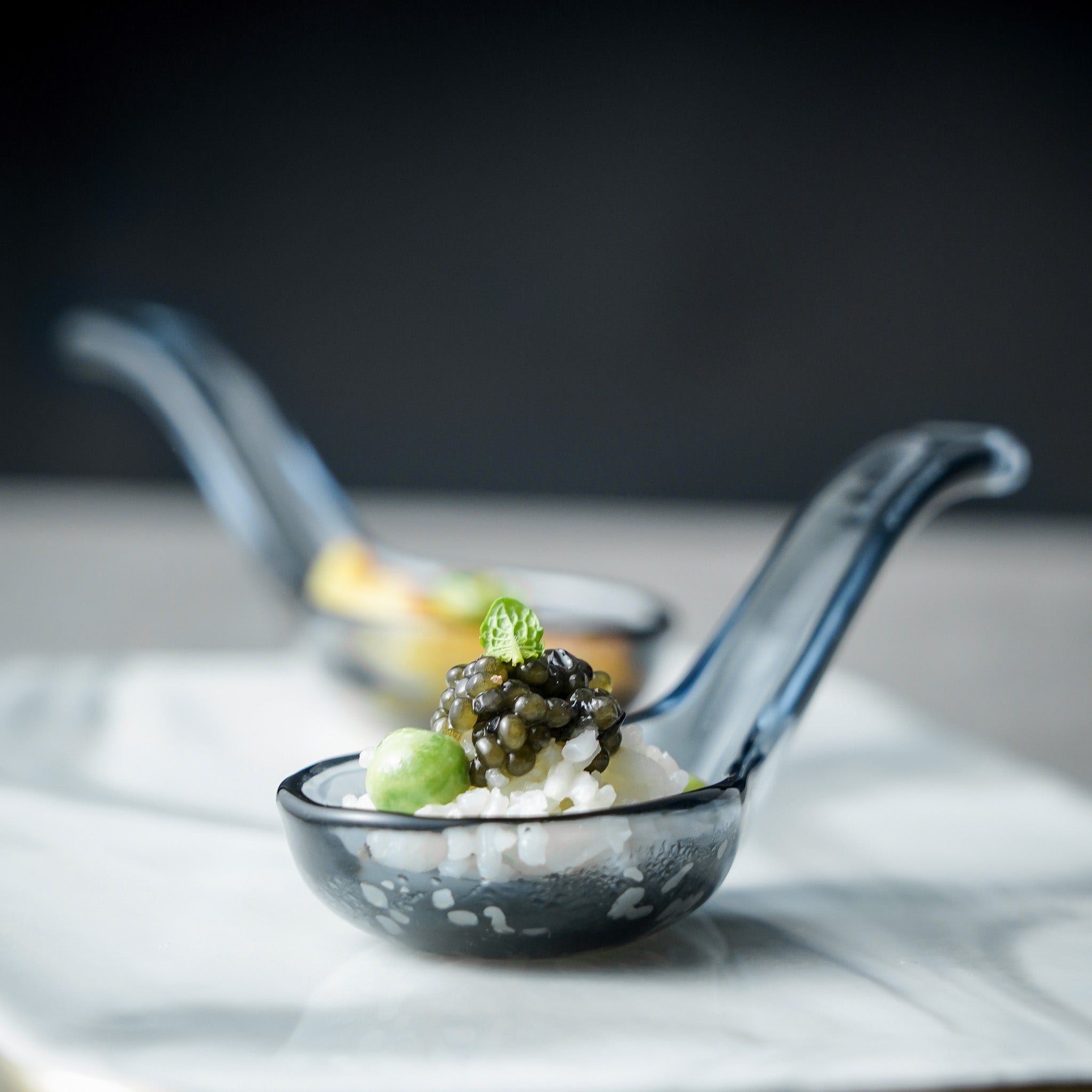 SOOP Glass Spoons - 2-piece set