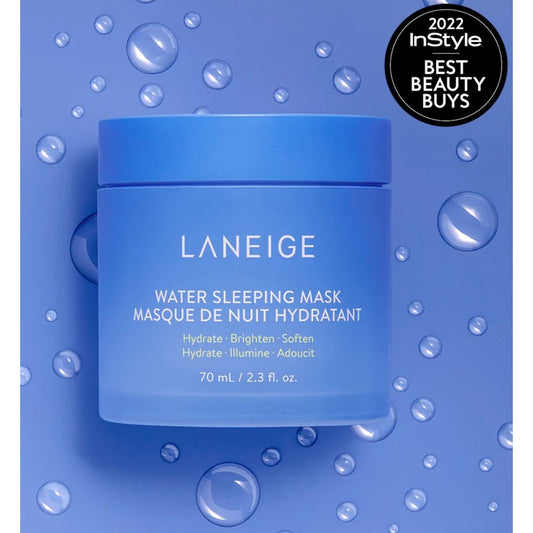 LANEIGE Water Sleeping Mask Brighten & Hydrate Lotion Gel - 2.3 fl. oz. / 70 mL